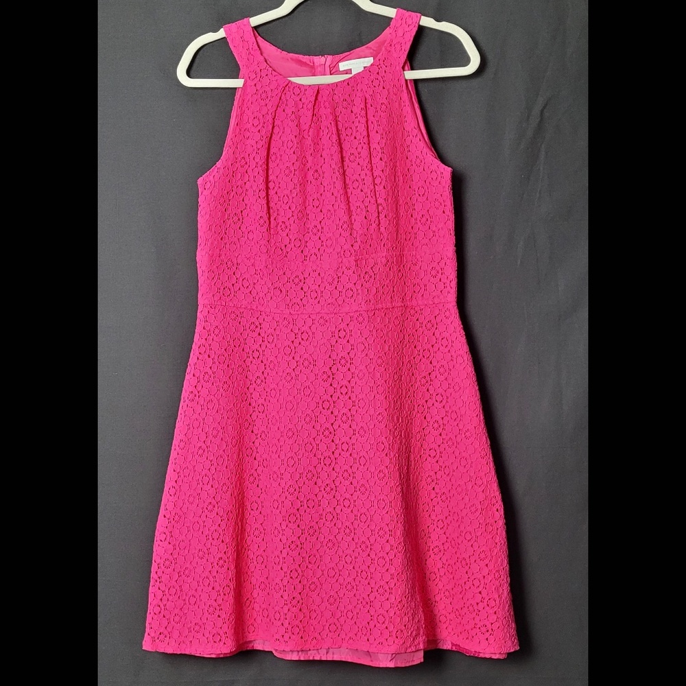 NEW YORK & COMPANY COTTON LACE DRESS